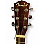 Used Fender CD140S Dreadnought Natural Acoustic Guitar