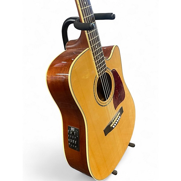 Used Ibanez AW100CE Natural Acoustic Electric Guitar