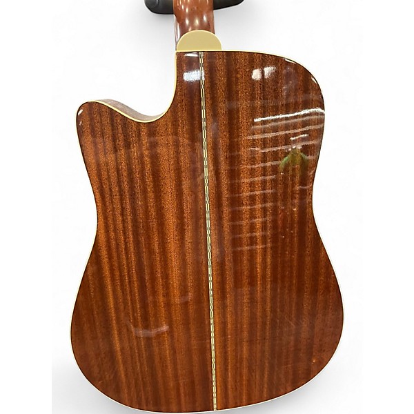 Used Ibanez AW100CE Natural Acoustic Electric Guitar