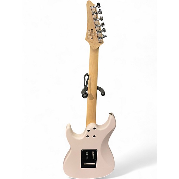 Used Ibanez AZES40 Pastel Pink Solid Body Electric Guitar