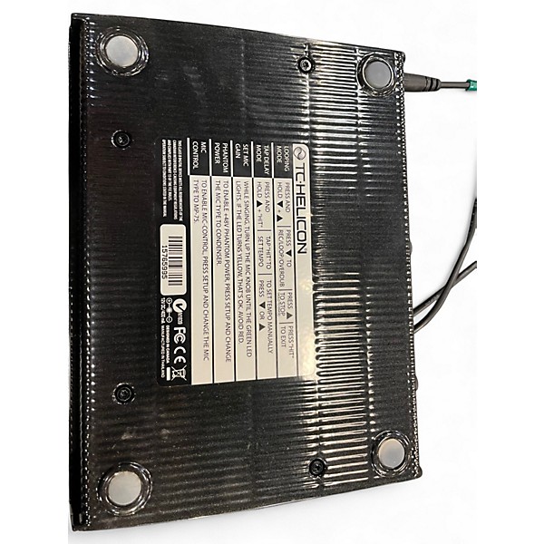 Used TC Helicon PLAY ACOUSTIC Effect Pedal