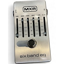 Used MXR SIX BAND EQ Pedal
