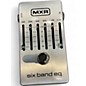 Used MXR SIX BAND EQ Pedal thumbnail