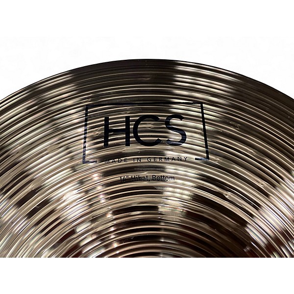 Used MEINL 14in HCS Hi Hat Pair Cymbal