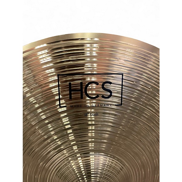 Used MEINL 18in HCS Crash Cymbal