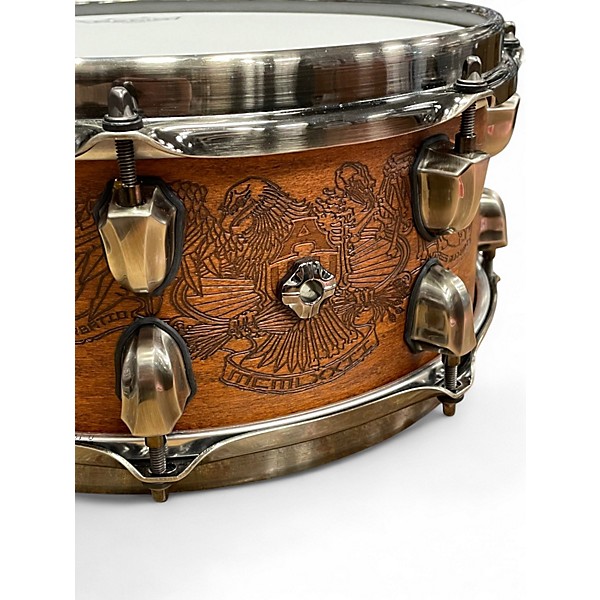 Used Mapex 12X5.5 Chris Adler Signature "Warbird" Engraved Walnut Drum