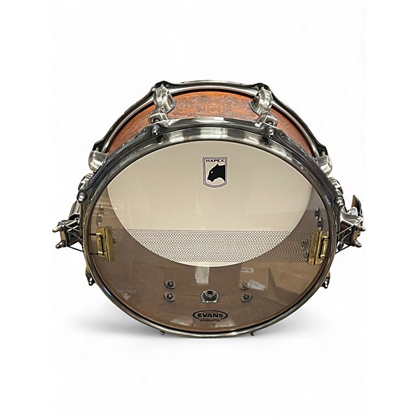 Used Mapex 12X5.5 Chris Adler Signature "Warbird" Engraved Walnut Drum