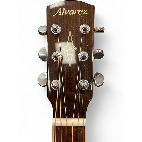 Used Alvarez AJ80CE Artist Series Jumbo Natural Acoustic Electric Guitar