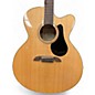Used Alvarez AJ80CE Artist Series Jumbo Natural Acoustic Electric Guitar