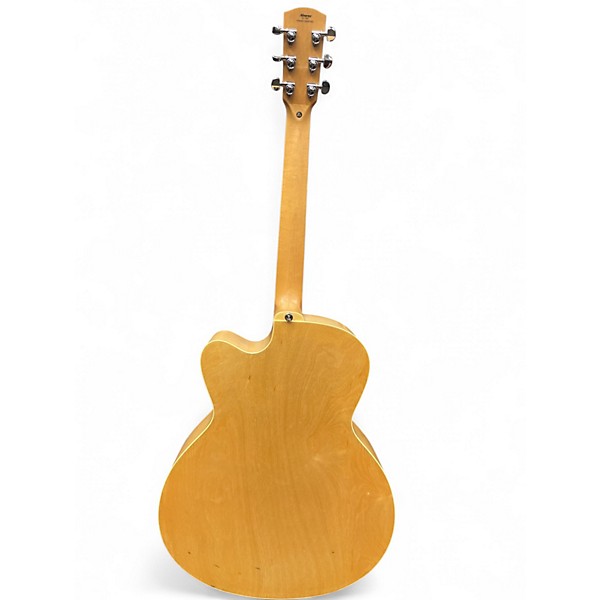 Used Alvarez AJ80CE Artist Series Jumbo Natural Acoustic Electric Guitar