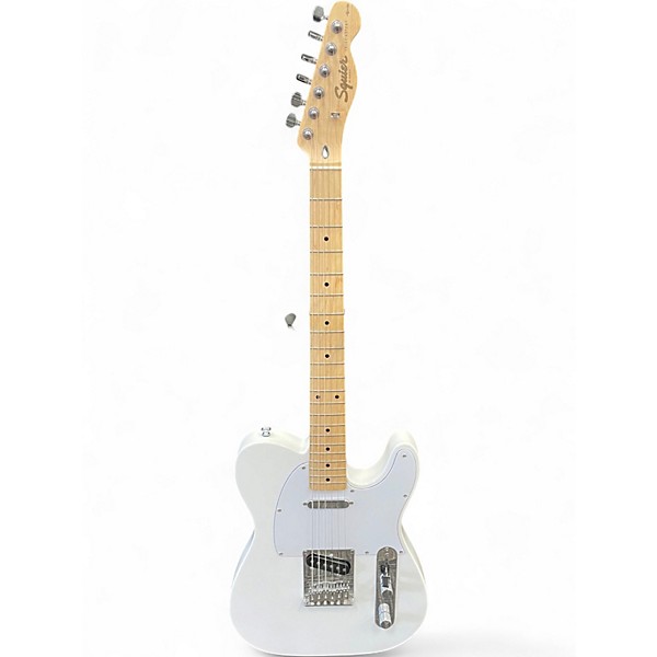 Used Squier Affinity Telecaster Alpine White Solid Body Electric Guitar