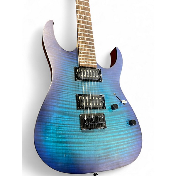 Used Ibanez RG6003FM Blue Solid Body Electric Guitar
