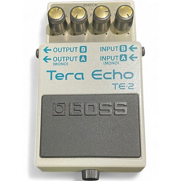 Used BOSS TE2 Tera Echo Effect Pedal