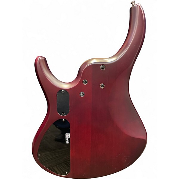 Used MTD Kingston super-5 Crimson Red Burst Electric Bass Guitar