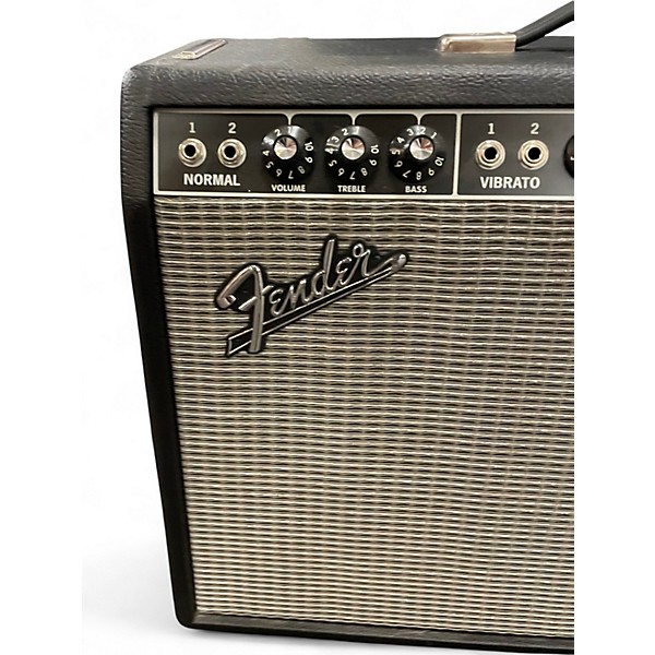 Used Fender 1965 Reissue Deluxe Reverb 22W 1x12 Tube Guitar Combo Amp