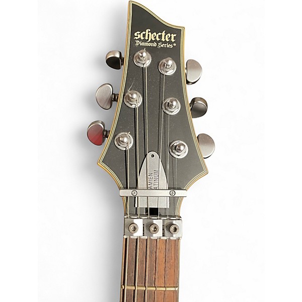 Used Schecter Guitar Research C1 Platinum Black Solid Body Electric Guitar