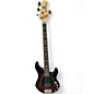 Used 2007 Ernie Ball Music Man Sterling 4 String Black Cherry Electric Bass Guitar thumbnail