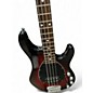 Used 2007 Ernie Ball Music Man Sterling 4 String Black Cherry Electric Bass Guitar