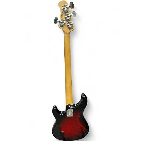 Used 2007 Ernie Ball Music Man Sterling 4 String Black Cherry Electric Bass Guitar