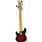 Used 2007 Ernie Ball Music Man Sterling 4 String Black Cherry Electric Bass Guitar