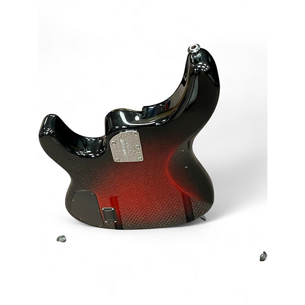 Used 2007 Ernie Ball Music Man Sterling 4 String Black Cherry Electric Bass Guitar