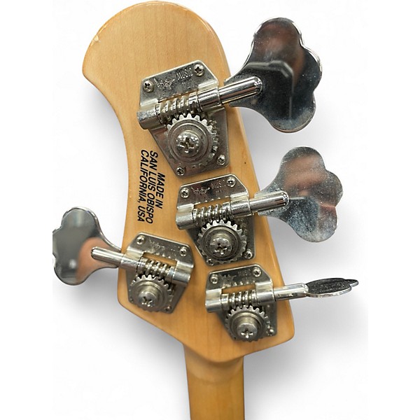 Used 2007 Ernie Ball Music Man Sterling 4 String Black Cherry Electric Bass Guitar