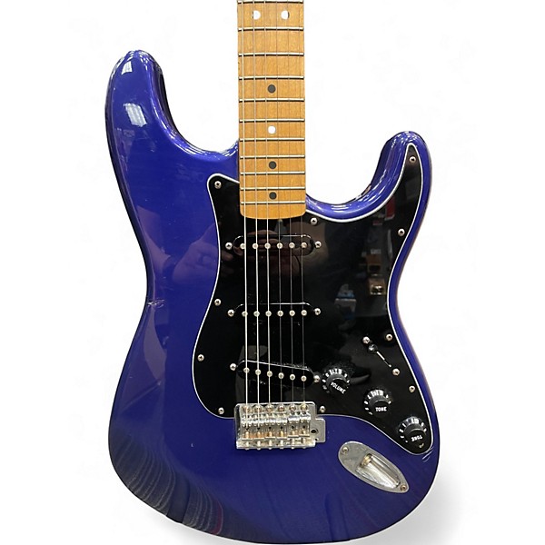 Used Fender Standard Stratocaster Purple Solid Body Electric Guitar