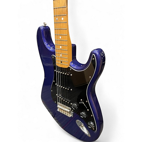 Used Fender Standard Stratocaster Purple Solid Body Electric Guitar