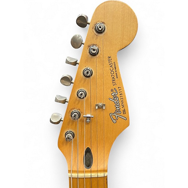 Used Fender Standard Stratocaster Purple Solid Body Electric Guitar