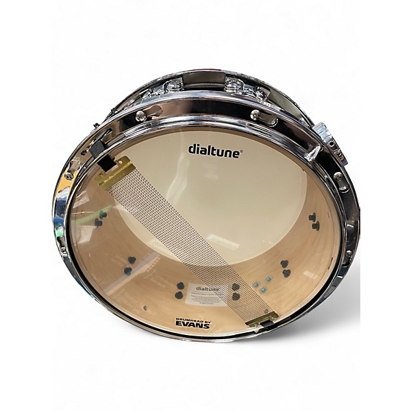 Used dialtune 14in SNARE  Mahogany Drum