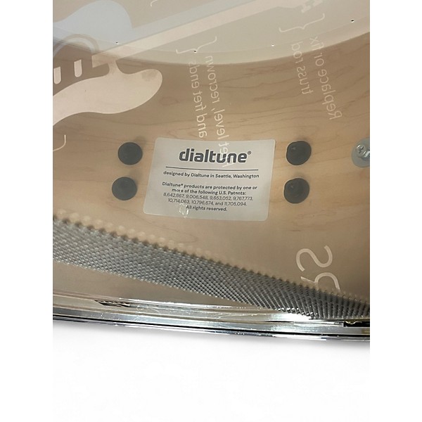 Used dialtune 14in SNARE  Mahogany Drum