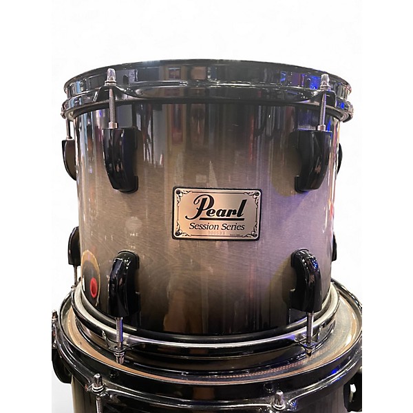 Used Pearl 4 Piece Session Series Black Fade Drum Kit