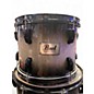 Used Pearl 4 Piece Session Series Black Fade Drum Kit