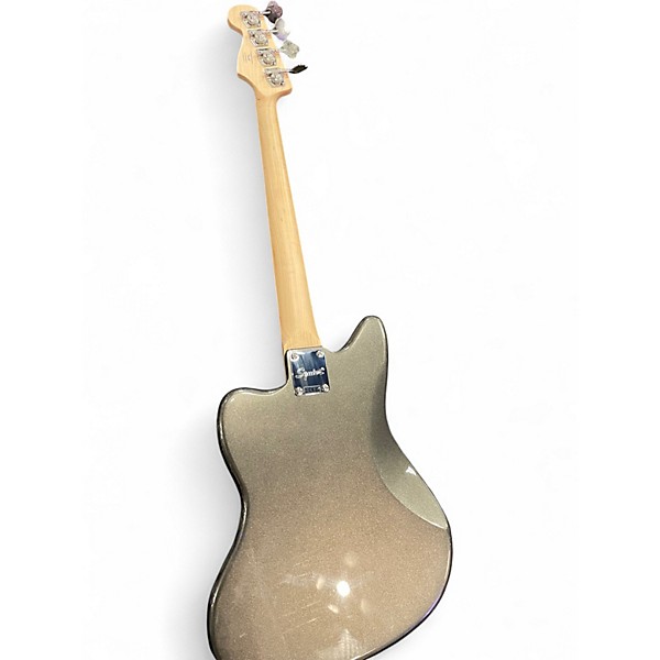 Used Squier Affinity Series Jaguar Bass Charcoal Frost Electric Bass Guitar