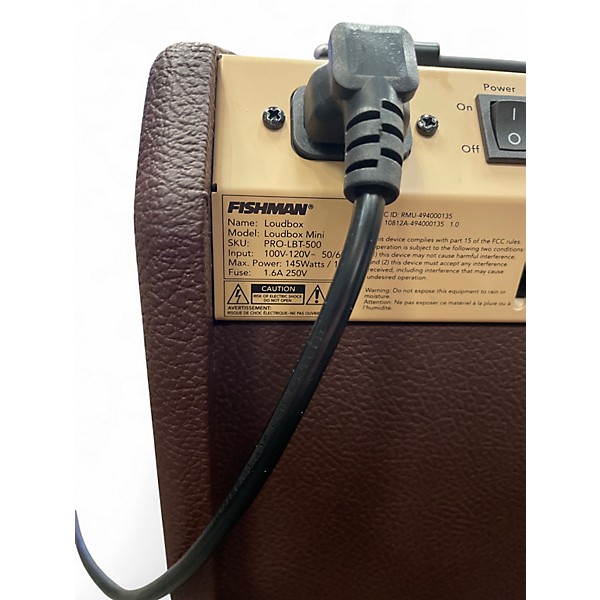 Used Fishman PROLBX500 Loudbox Mini Acoustic Guitar Combo Amp