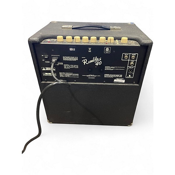 Used Fender RUMBLE 40 Bass Combo Amp