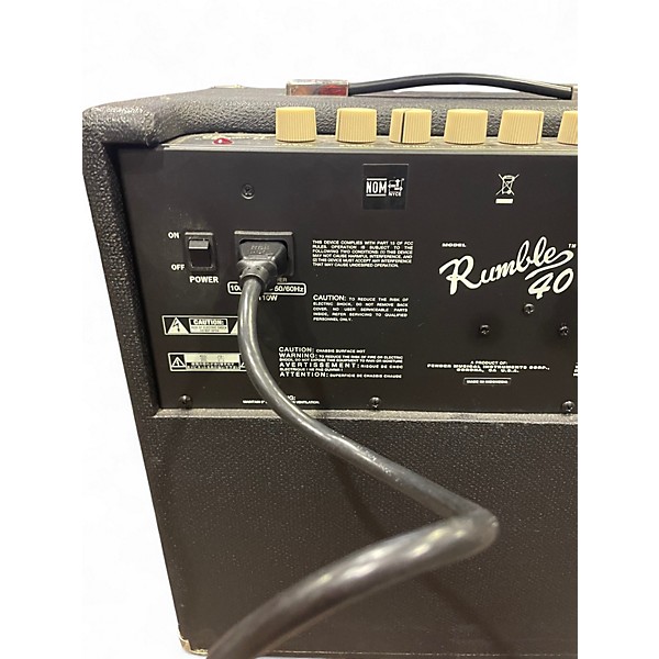 Used Fender RUMBLE 40 Bass Combo Amp