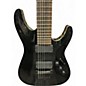 Used Schecter Guitar Research Hellraiser C7 7 String Black Solid Body Electric Guitar