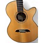 Used Alvarez PF-90SC Natural Acoustic Electric Guitar