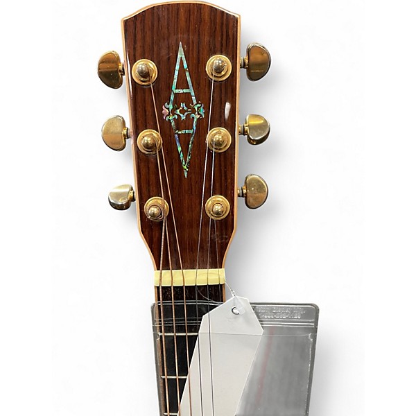 Used Alvarez PF-90SC Natural Acoustic Electric Guitar