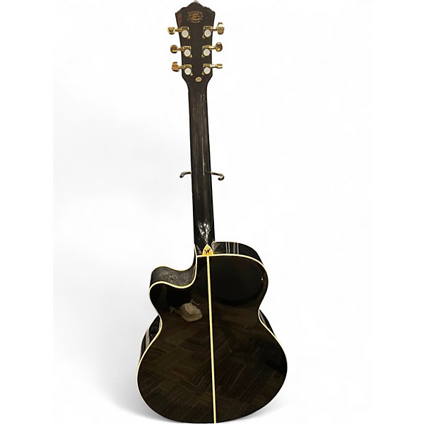 Used Washburn EA55G-A-U Brown Sunburst Acoustic Electric Guitar