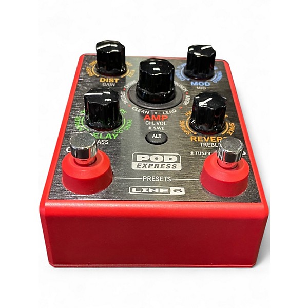 Used Line 6 Pocket Pod Express Amp Modeler Effect Processor