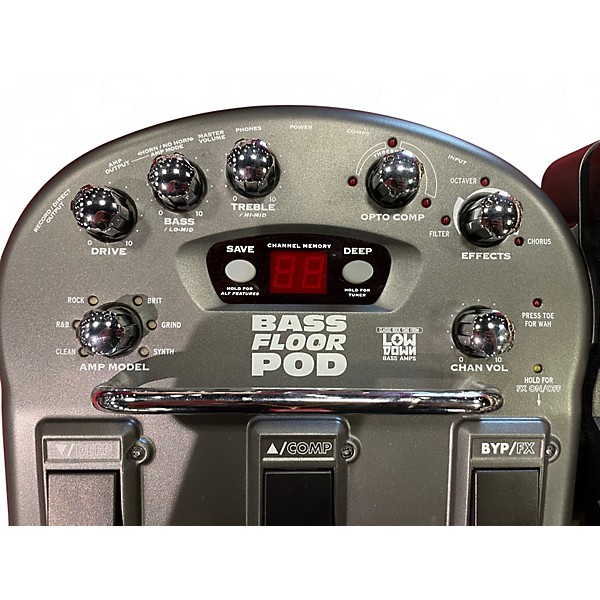 Used Line 6 Bass Floor POD Effect Processor