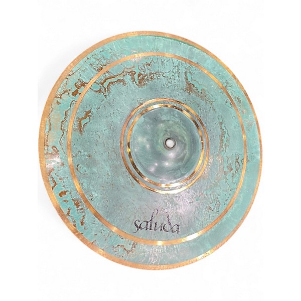 Used Saluda 18in designer green goddess Cymbal