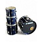 Used Yamaha 4 Piece Stage Custom Dark Blue Lacquer Drum Kit thumbnail