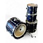 Used Yamaha 4 Piece Stage Custom Dark Blue Lacquer Drum Kit