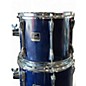 Used Yamaha 4 Piece Stage Custom Dark Blue Lacquer Drum Kit
