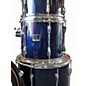Used Yamaha 4 Piece Stage Custom Dark Blue Lacquer Drum Kit