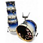 Used Mapex 5 Piece Pro-M Series Blue Fade Drum Kit thumbnail