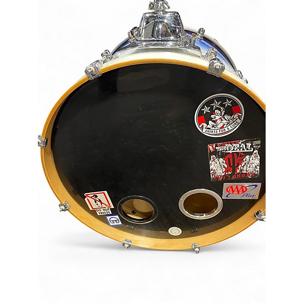 Used Mapex 5 Piece Pro-M Series Blue Fade Drum Kit